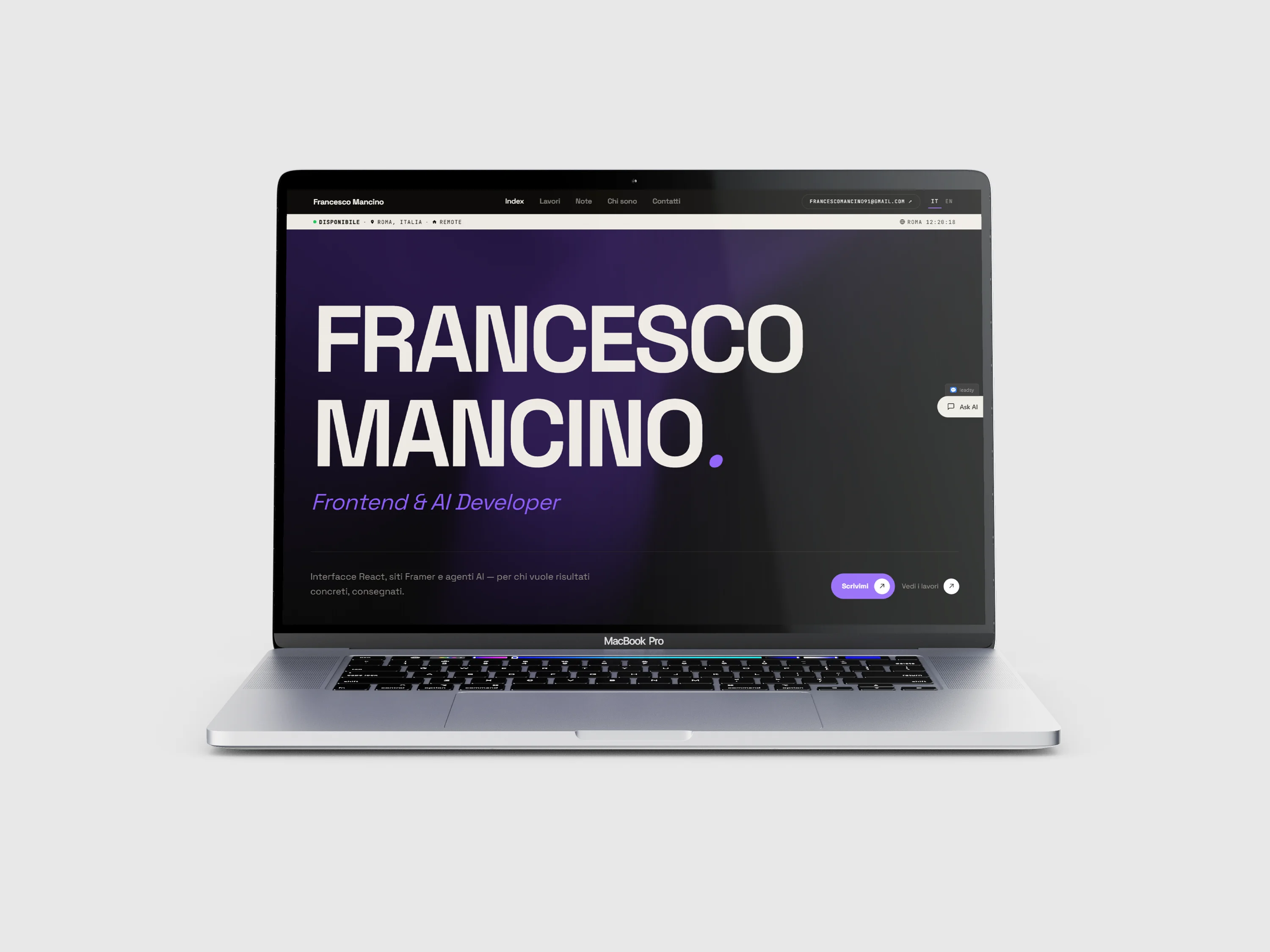 Portfolio Personale